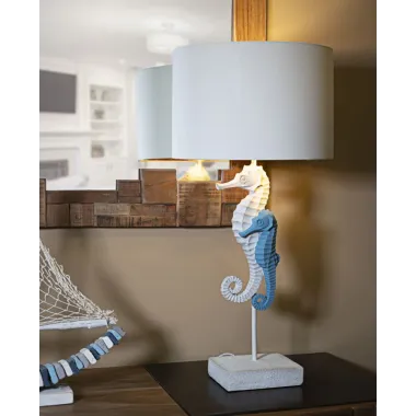 LAMPA STOŁOWA KONIK MORSKI 30,5X66,5 cm